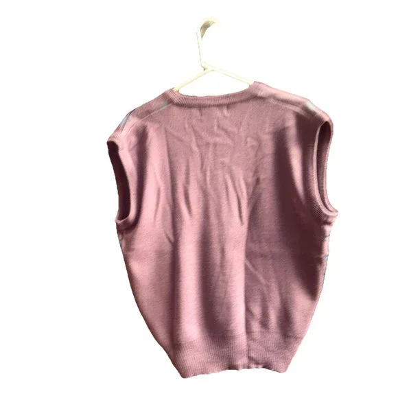 SIM Sportswear Men's Sleeveless Sweater Vest Size XL Arrows - Picture 2 of 4